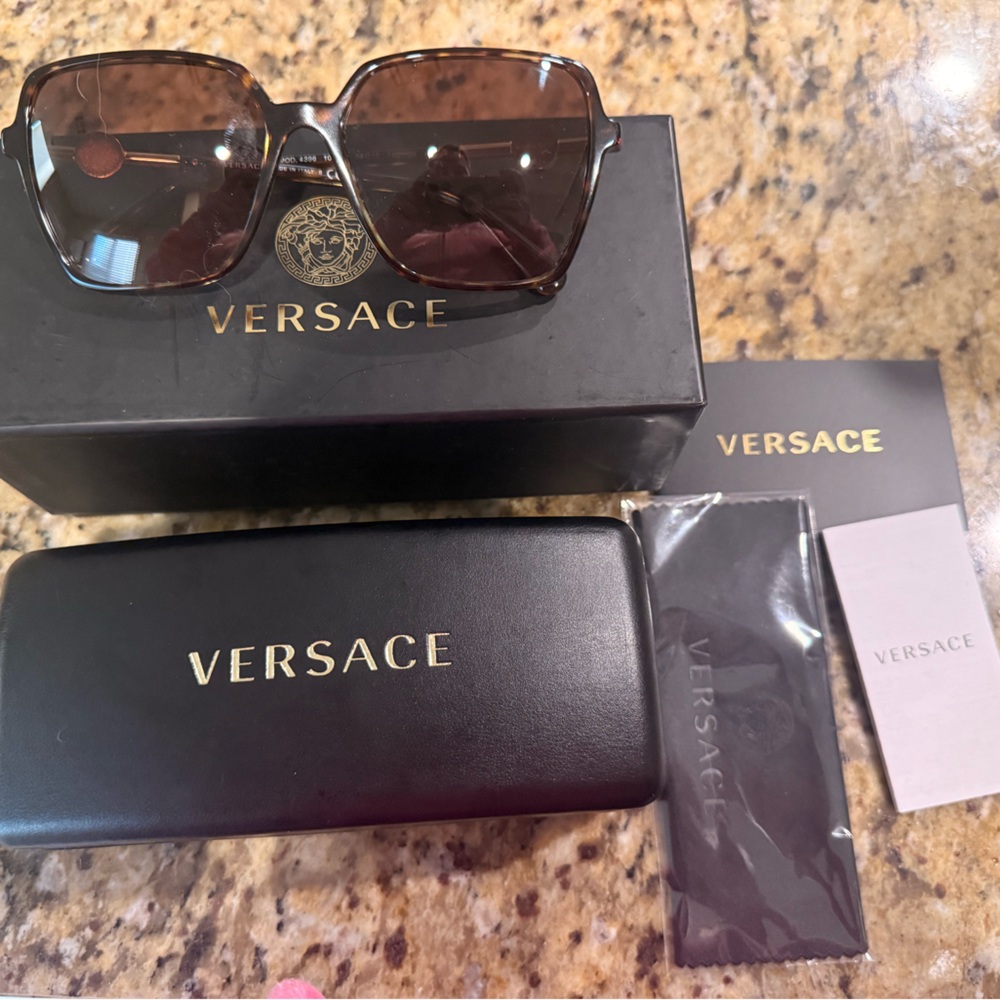 Versace Dark Brown Sunglasses